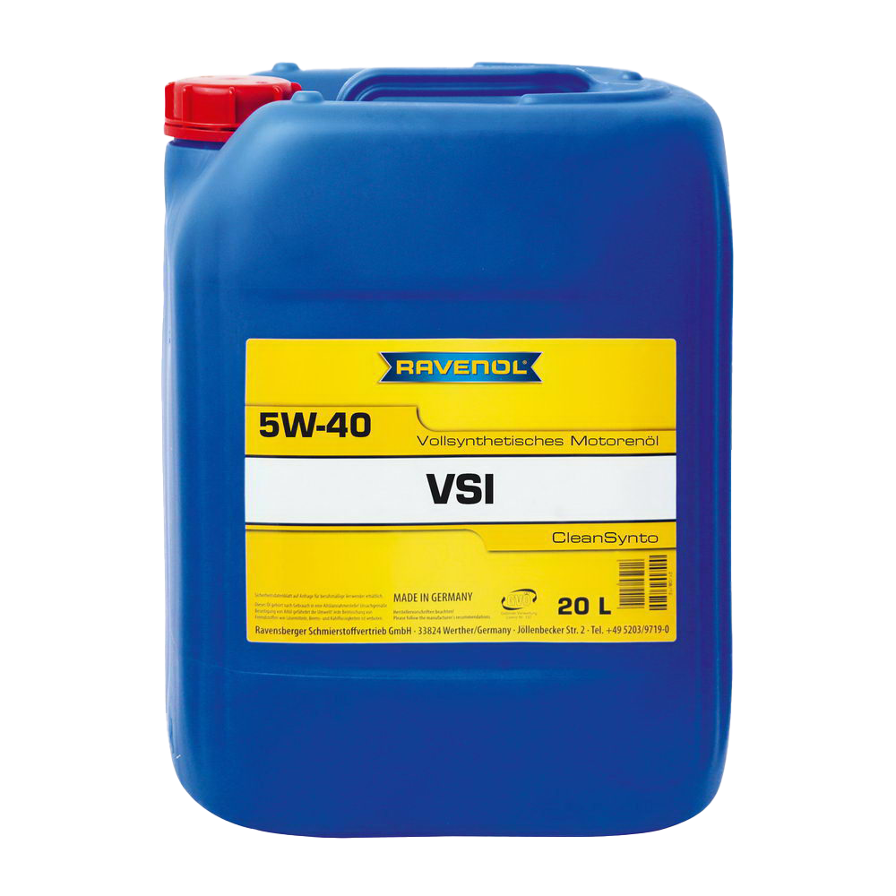 Моторное масло Ravenol VSI SAE 5W-40, 20л (RAVENOL: 1111130-B20-01-888)